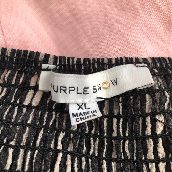 ☀️ Purple Snow Romper - Picture 5 of 7